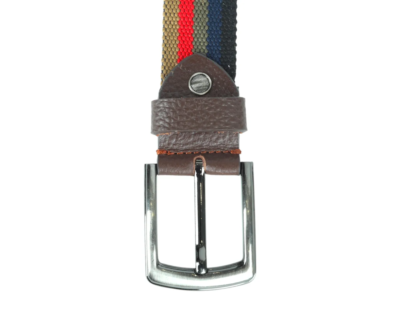 Mens Leather with Canvas Belt 912408
