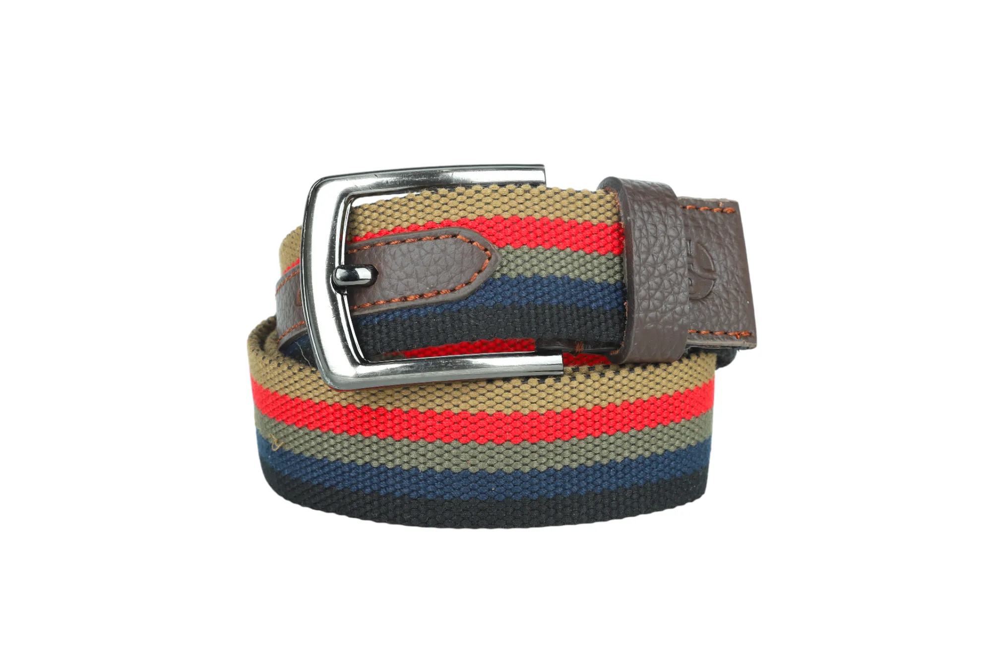 Mens Leather with Canvas Belt 912408