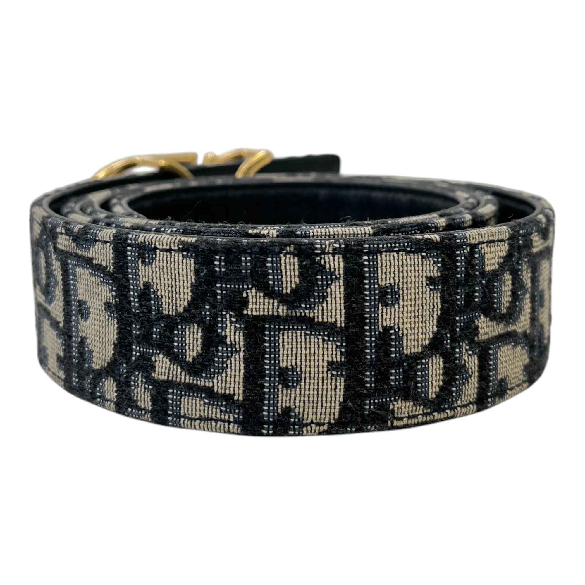Men's Reversible Oblique Belt Navy