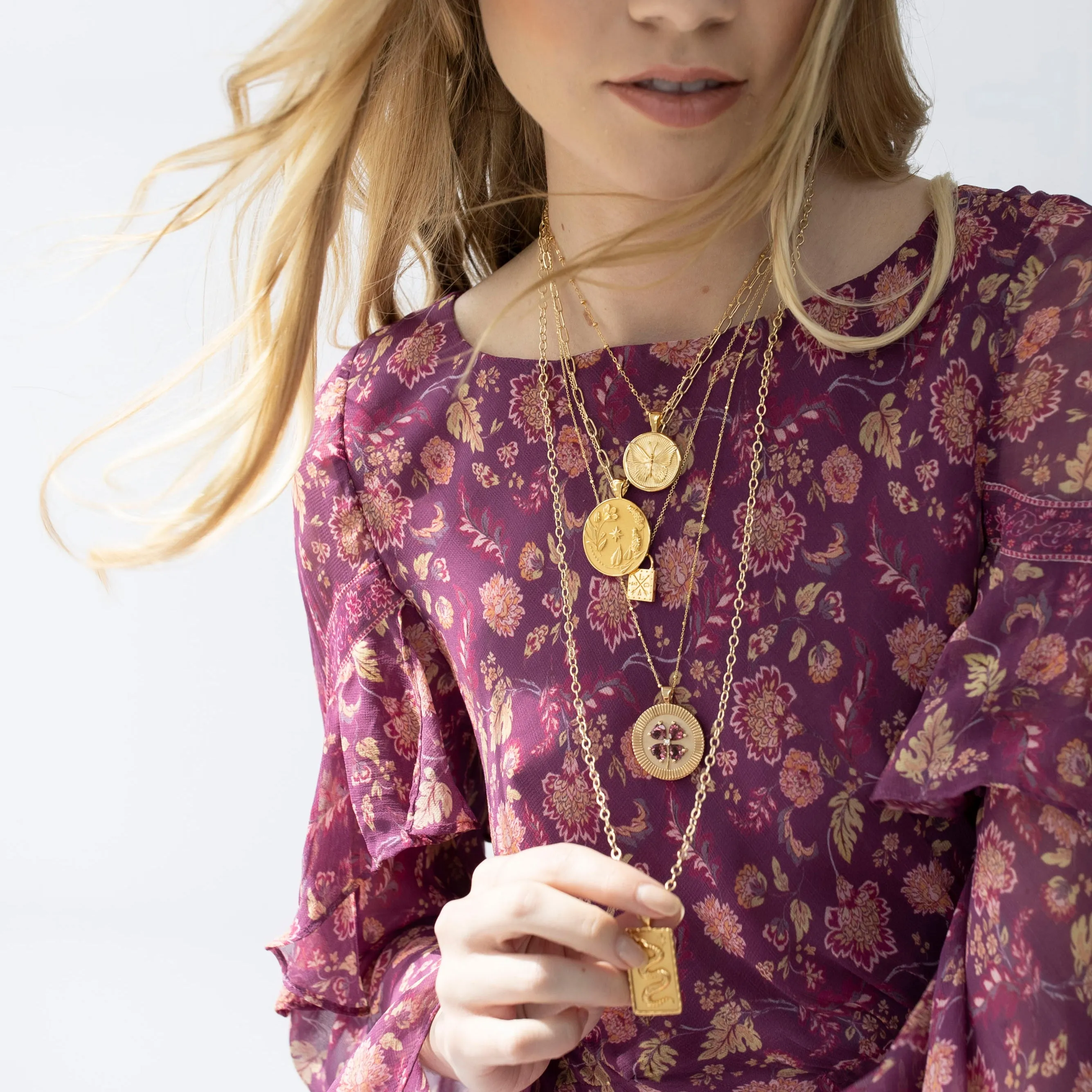Mini Twist 32 inch Link Gold Filled Chain