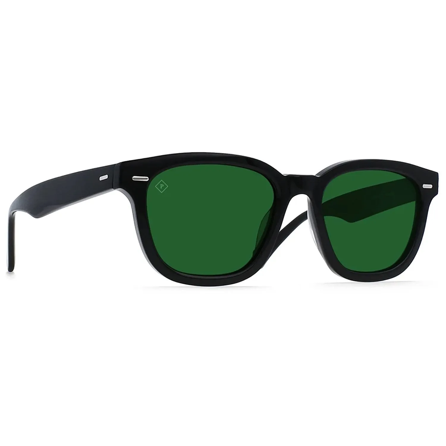 Myles Sunglasses (Crystal Black   Green)