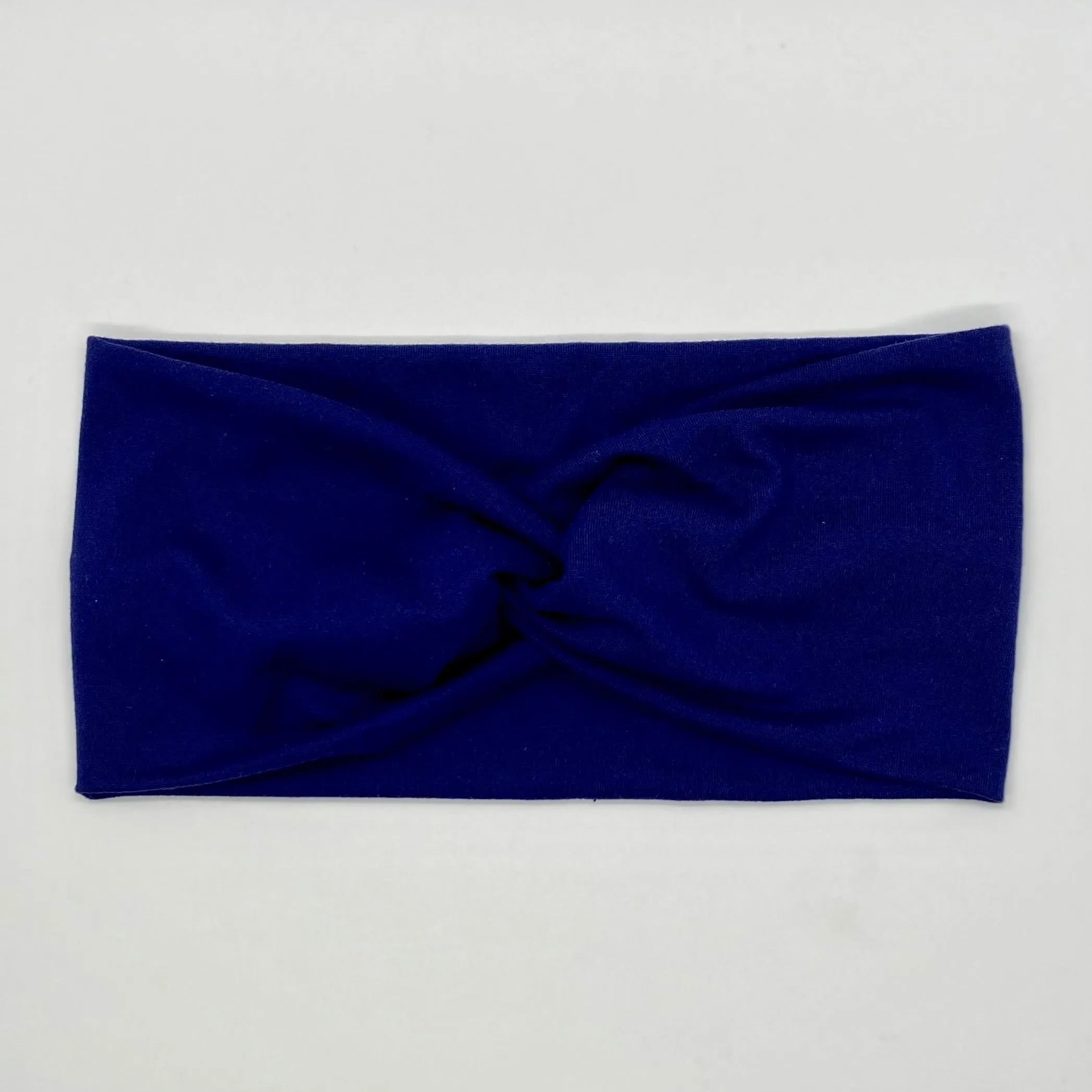 Navy Twist Headband