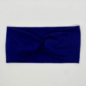 Navy Twist Headband