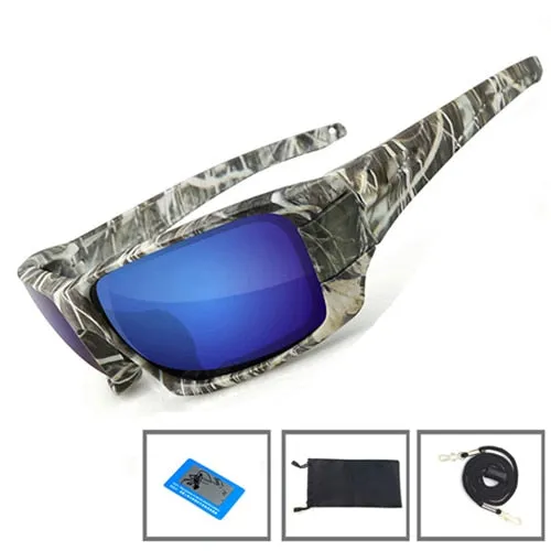 NEWBOLER Fishing Sunglasses 4 Polarrized Camping Driving Clip Eyewear