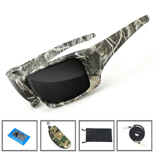 NEWBOLER Fishing Sunglasses 4 Polarrized Camping Driving Clip Eyewear