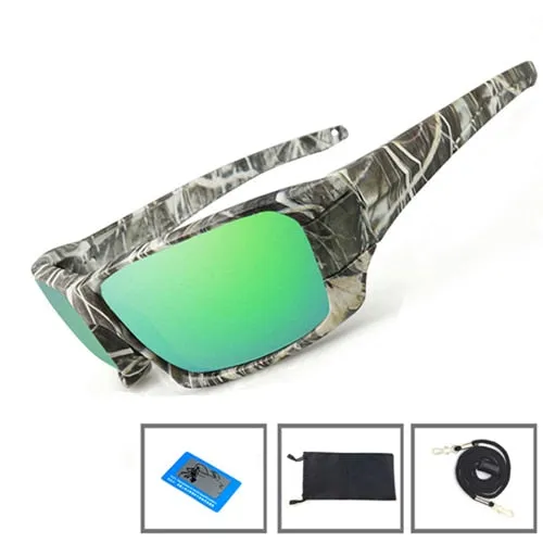 NEWBOLER Fishing Sunglasses 4 Polarrized Camping Driving Clip Eyewear