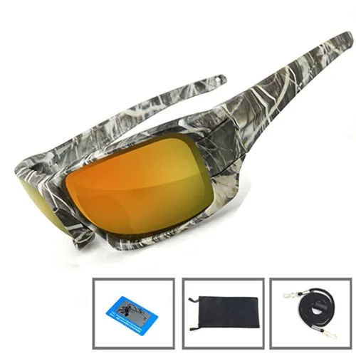 NEWBOLER Fishing Sunglasses 4 Polarrized Camping Driving Clip Eyewear