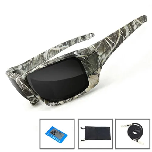 NEWBOLER Fishing Sunglasses 4 Polarrized Camping Driving Clip Eyewear