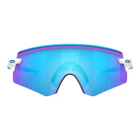 Oakley Encoder Polished White Prizm Sapphire - Sun Glasses