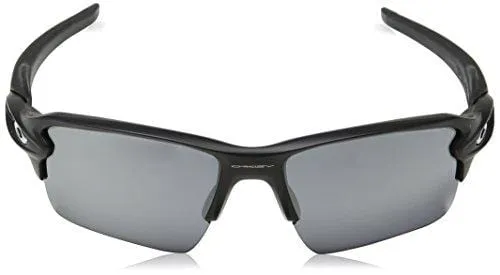 Oakley Men's Flak 2.0 XL OO9188-01 Rectangular Sunglasses, Matte Black, 59 mm
