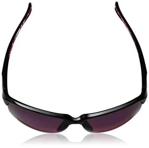 Oakley Men's Unstoppable Rectangular Sunglasses Polished Black w/Rose Gradient Polarized 65 mm