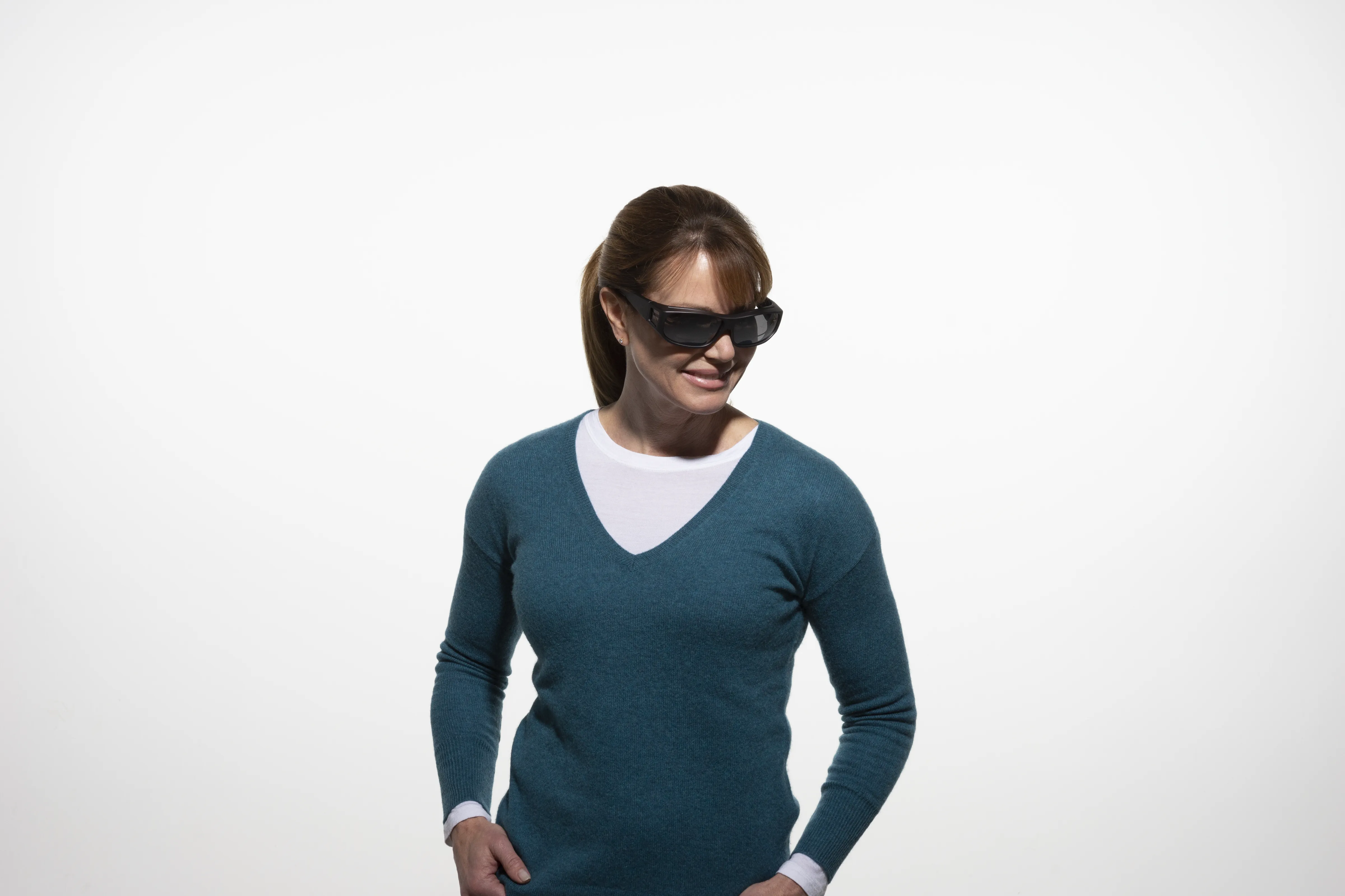 Over the Glasses Polarized Collection - Translucent Brown (S/M)