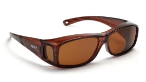Over the Glasses Polarized Collection - Translucent Brown (S/M)