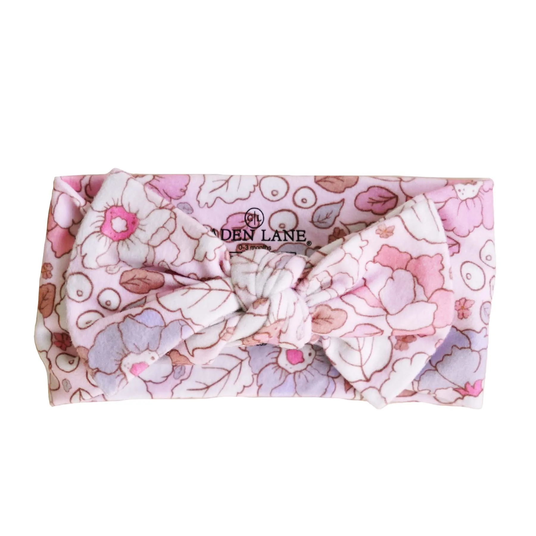 Penelope's Poppies Knit Large Bow Headwrap