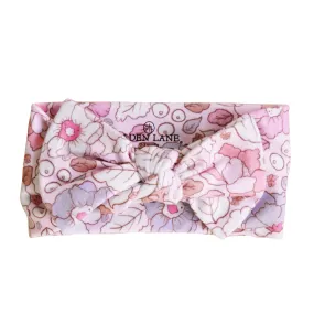 Penelope's Poppies Knit Large Bow Headwrap
