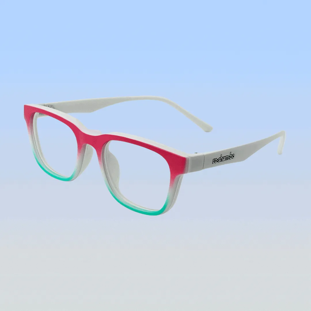 Pops Magnetic Snap-On Sunglasses | Youth White