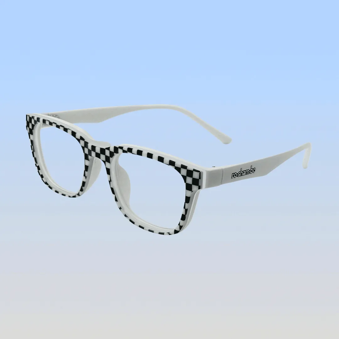 Pops Magnetic Snap-On Sunglasses | Youth White