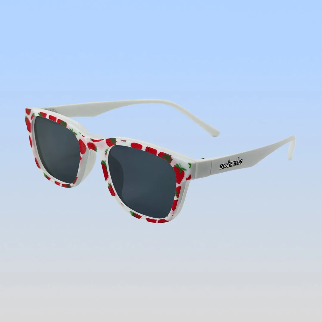 Pops Magnetic Snap-On Sunglasses | Youth White
