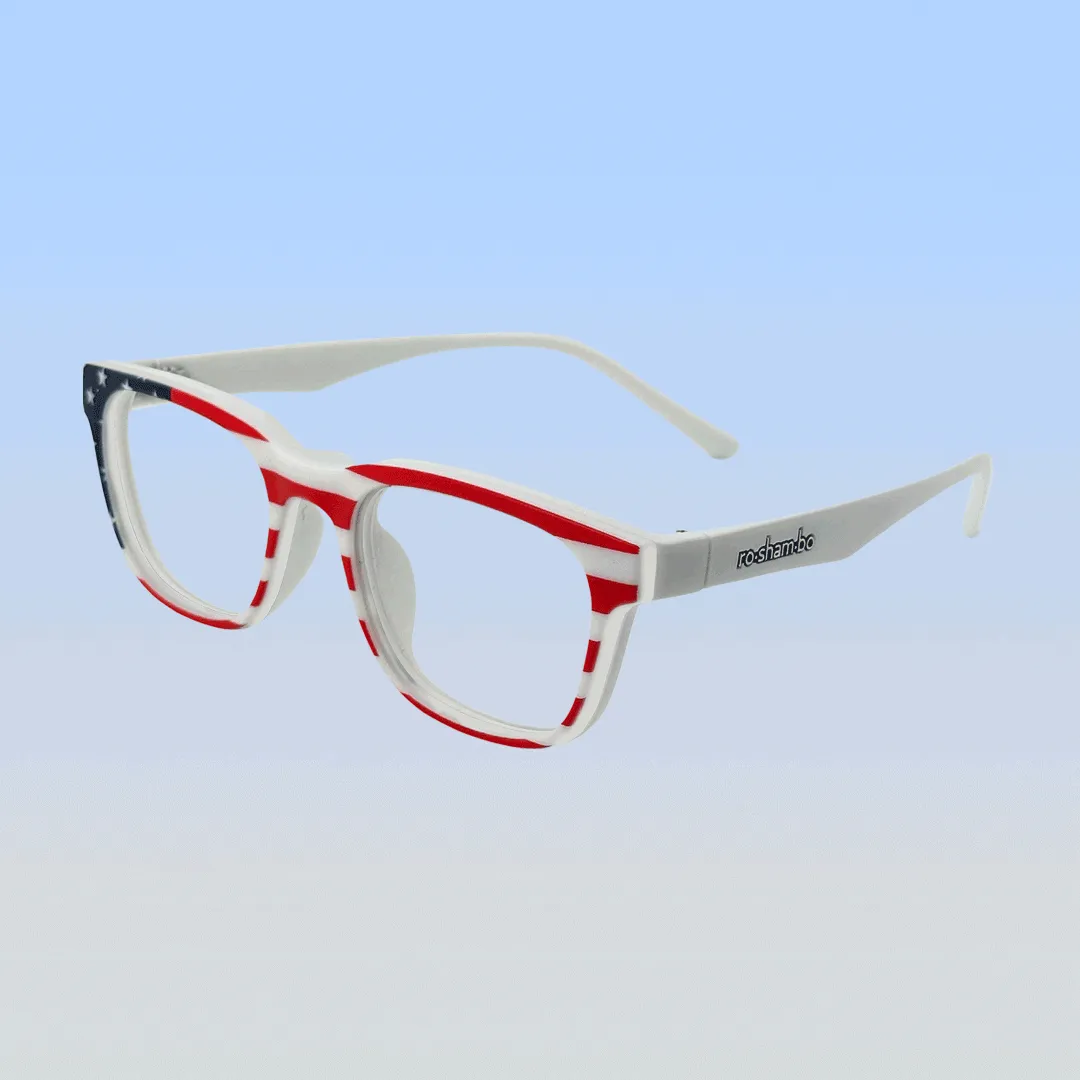 Pops Magnetic Snap-On Sunglasses | Youth White