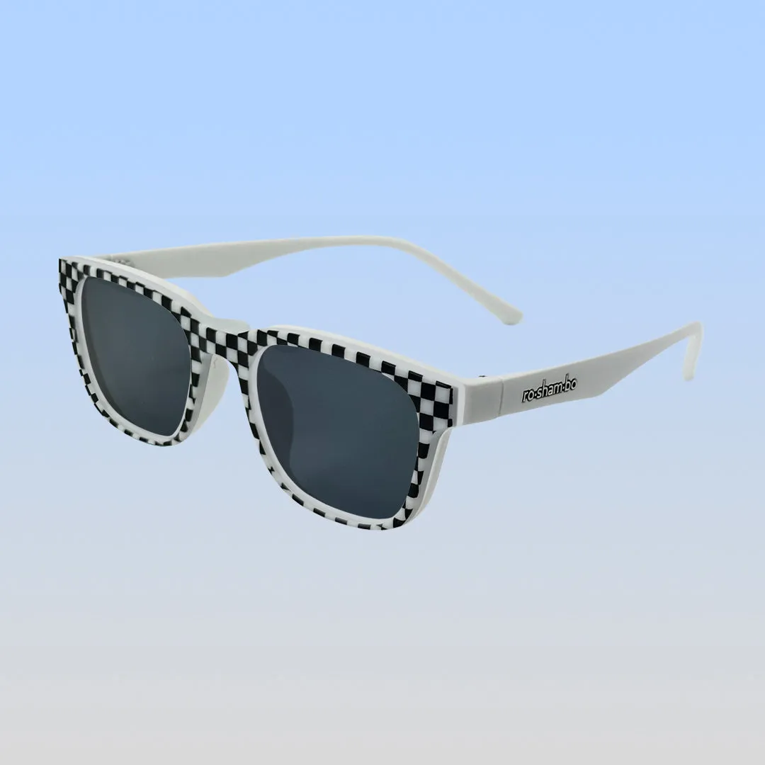 Pops Magnetic Snap-On Sunglasses | Youth White