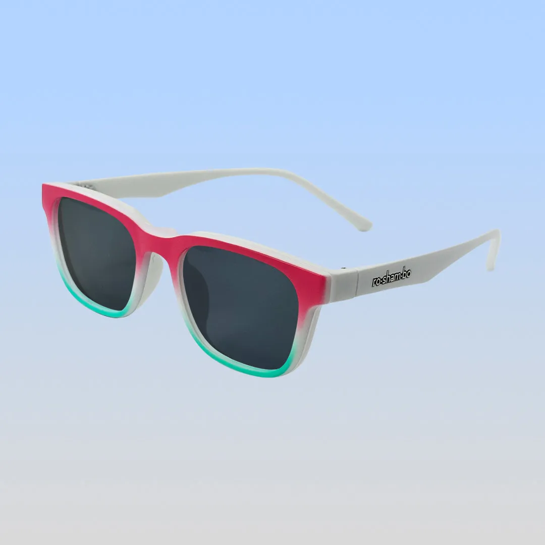 Pops Magnetic Snap-On Sunglasses | Youth White