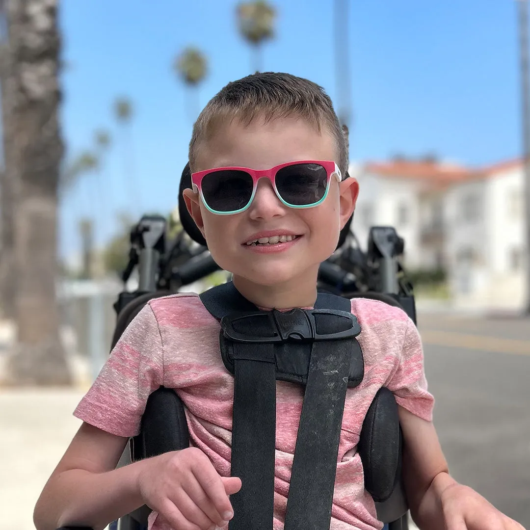 Pops Magnetic Snap-On Sunglasses | Youth White