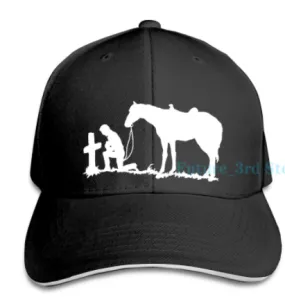 Praying Cowboy Cap - Choose From 4 Colors!