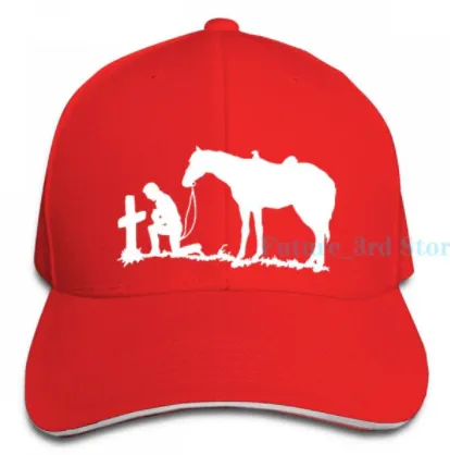 Praying Cowboy Cap - Choose From 4 Colors!