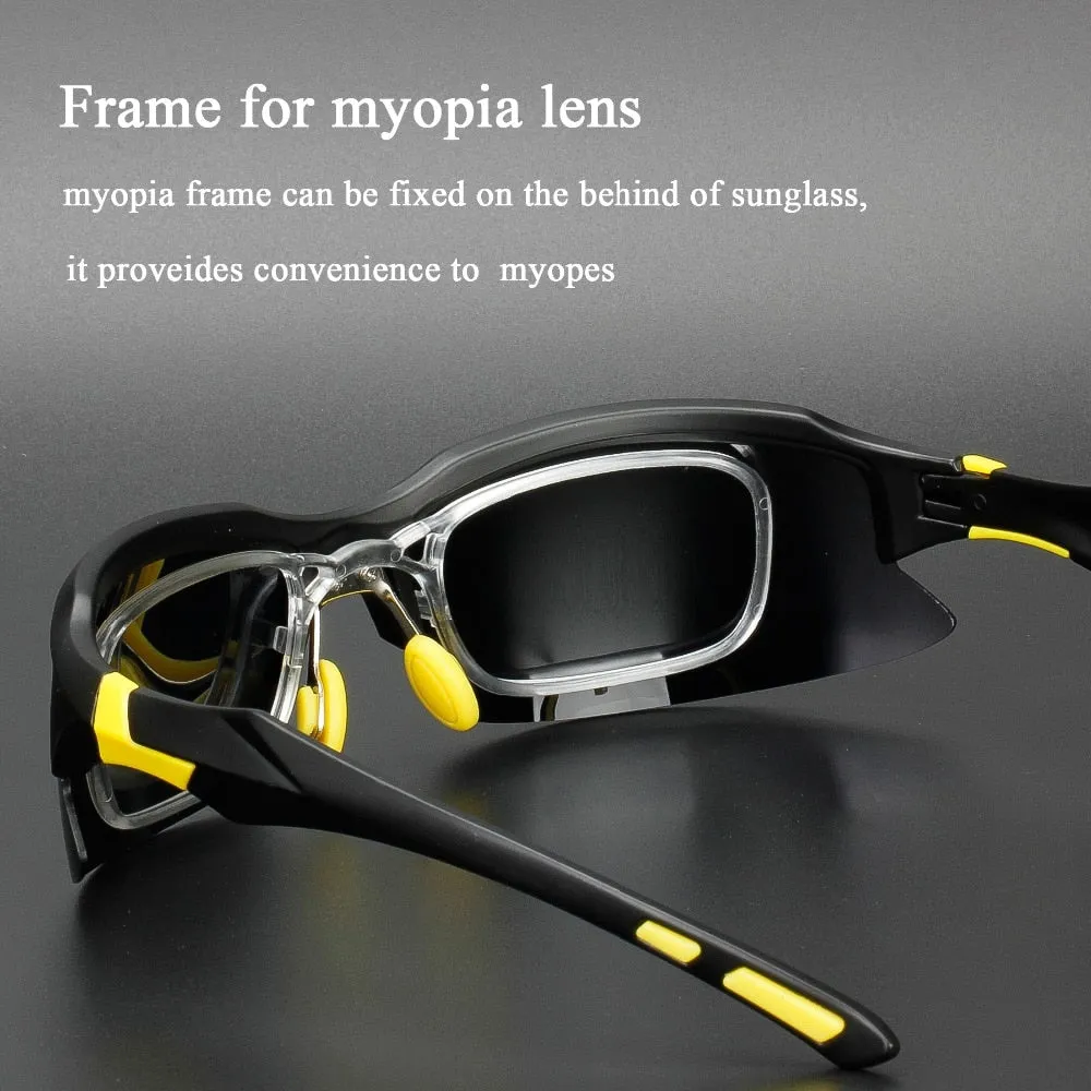 Professional Polarized Cycling Glasses, Bike Bicycle Goggles Outdoor Sports Sunglasses UV 400