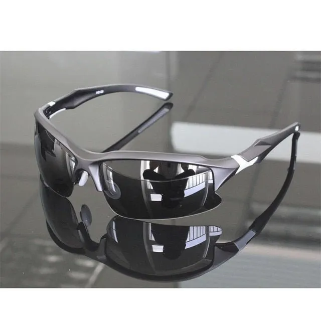 Professional Polarized Cycling Glasses, Bike Bicycle Goggles Outdoor Sports Sunglasses UV 400