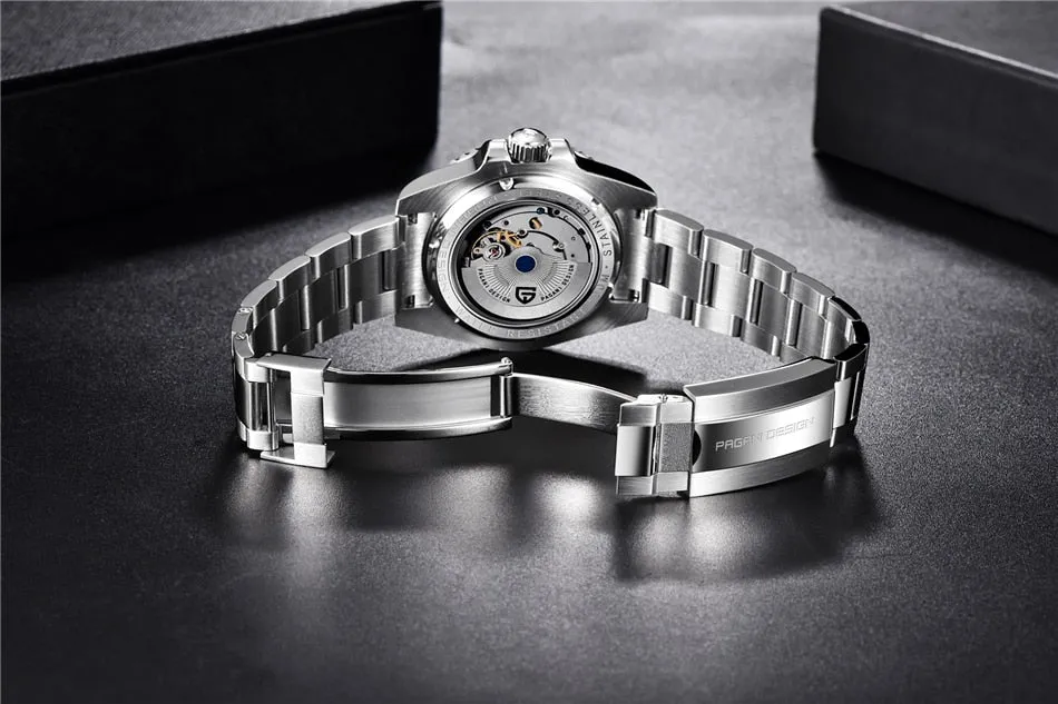 Professional Waterproof Watch with Jubilee Bracelet
