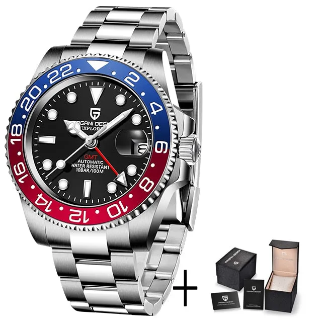 Professional Waterproof Watch with Jubilee Bracelet