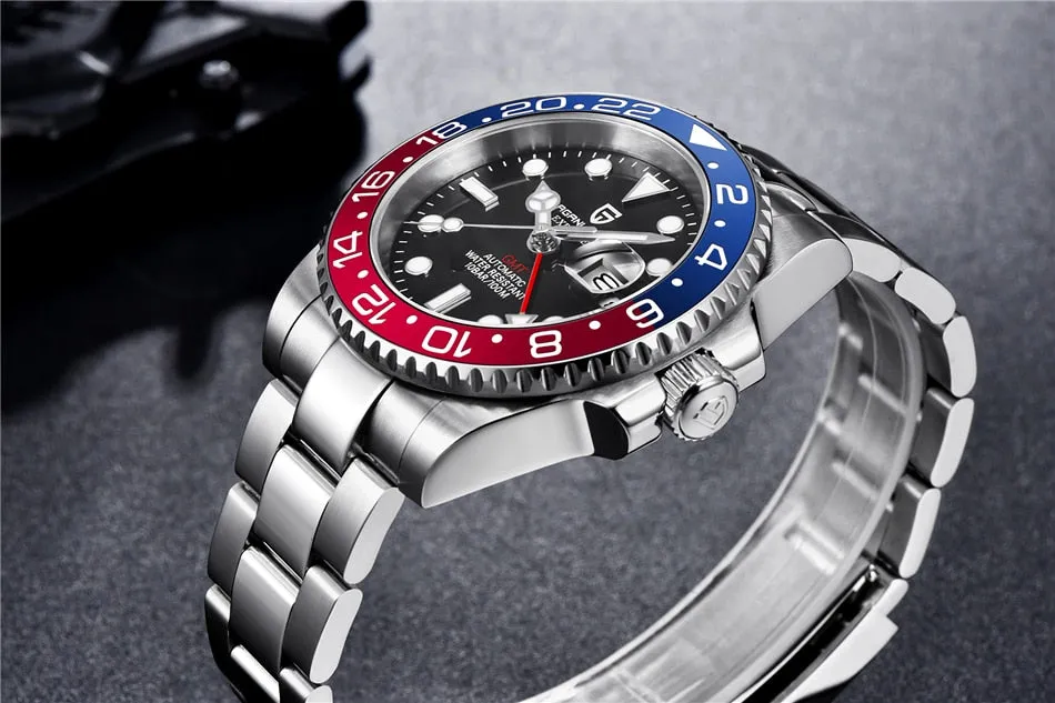 Professional Waterproof Watch with Jubilee Bracelet
