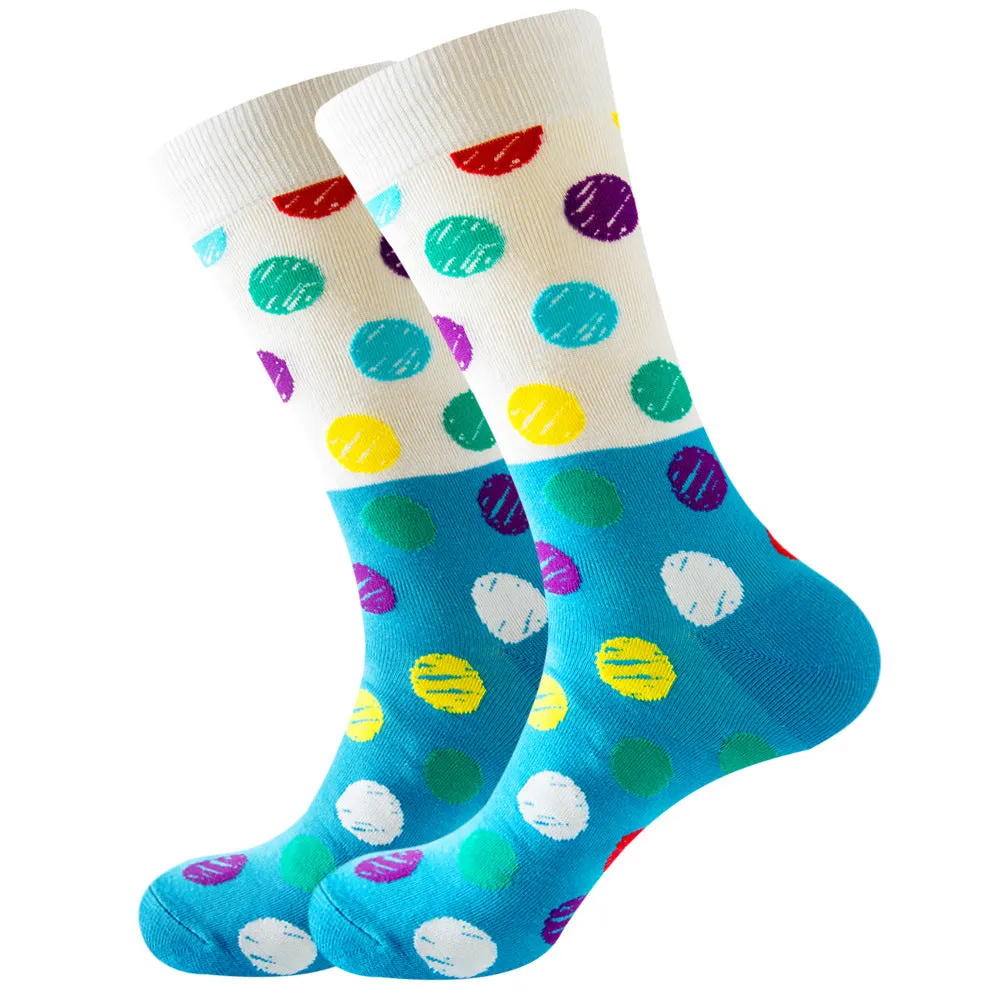 Rainbow Cotton Socks 1 Pair Set