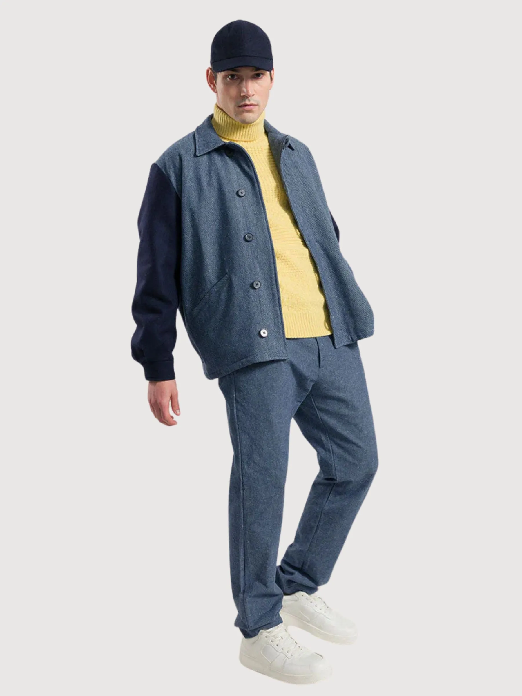 Recycled Wool Baseball Cap | Rifò