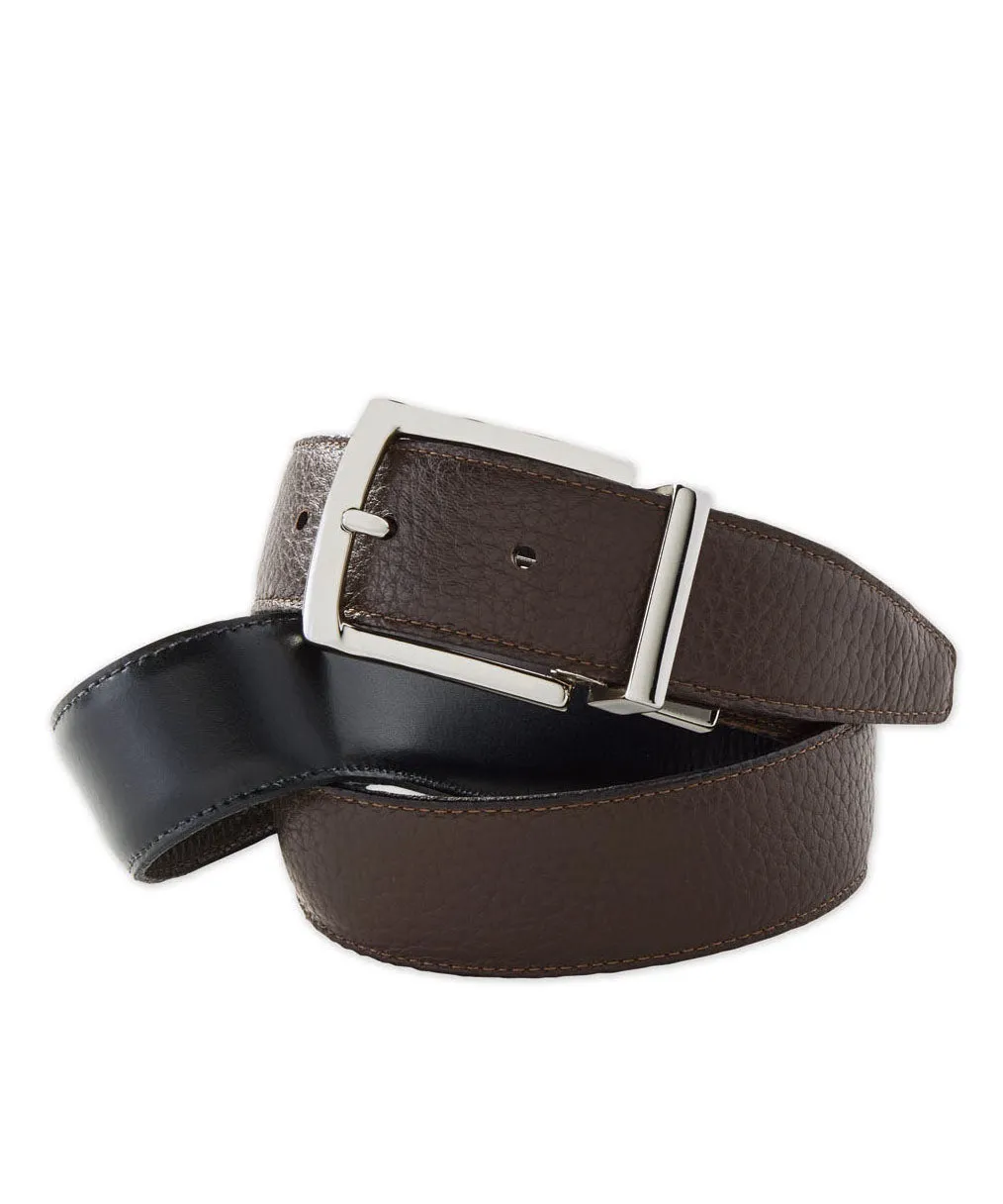 Reversible Leather Belt