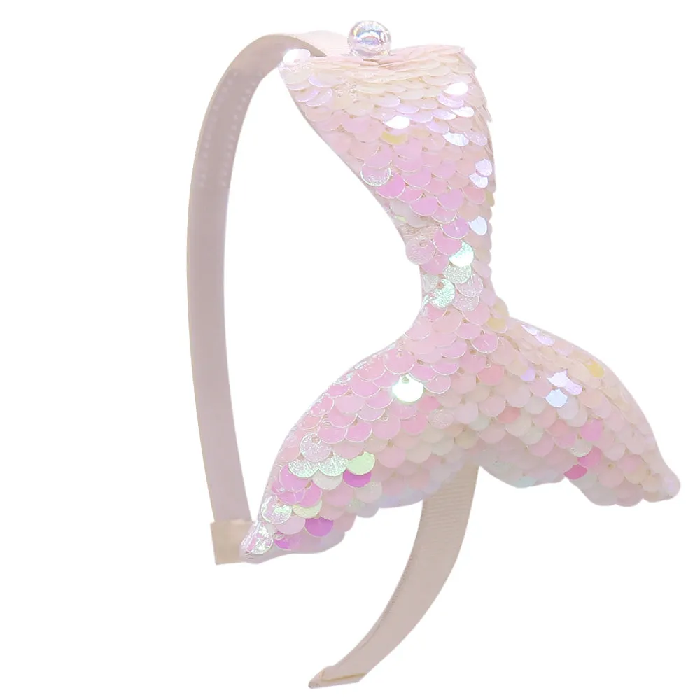 Reversible Sequin Mermaid Hairbands