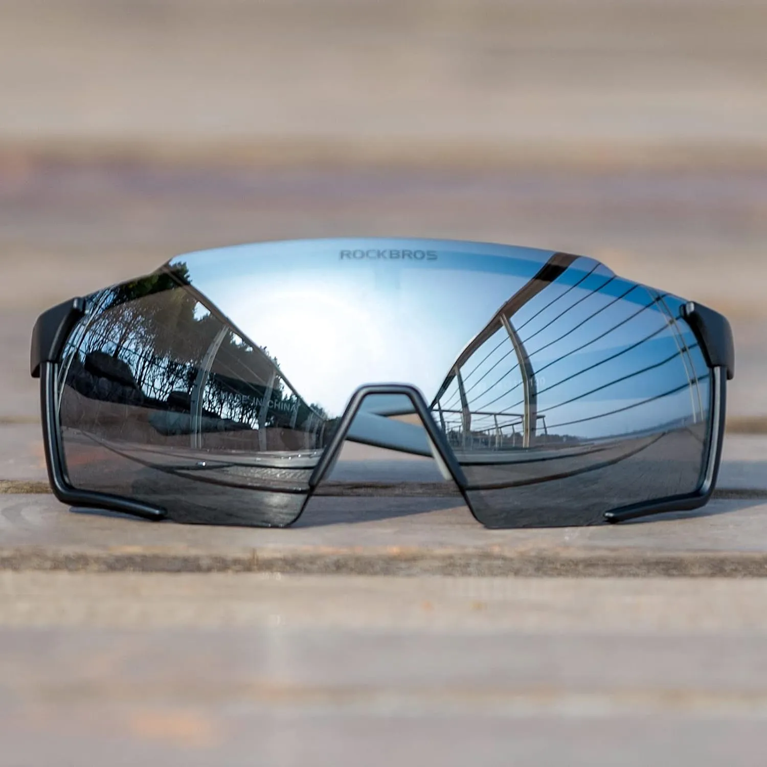 ROCKBROS MTB Cycling Sunglasses UV400 Polarized Lightweight HD Lens