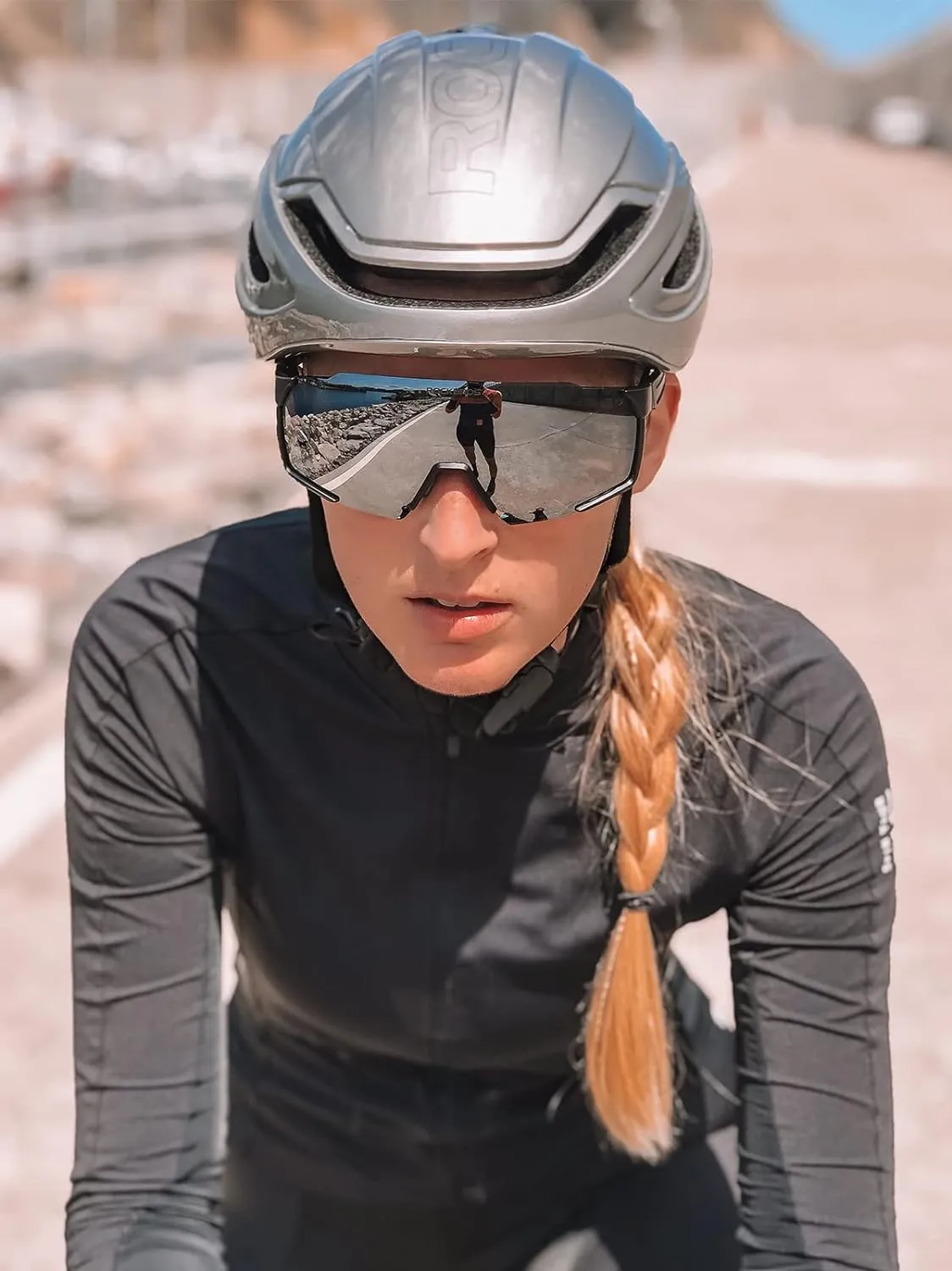 ROCKBROS MTB Cycling Sunglasses UV400 Polarized Lightweight HD Lens