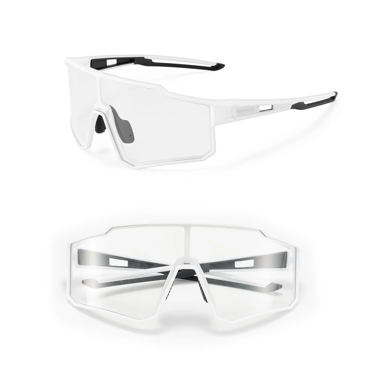 ROCKBROS Polarisiert Fahrradbrille Sport Sonnenbrille für Outdoorsport