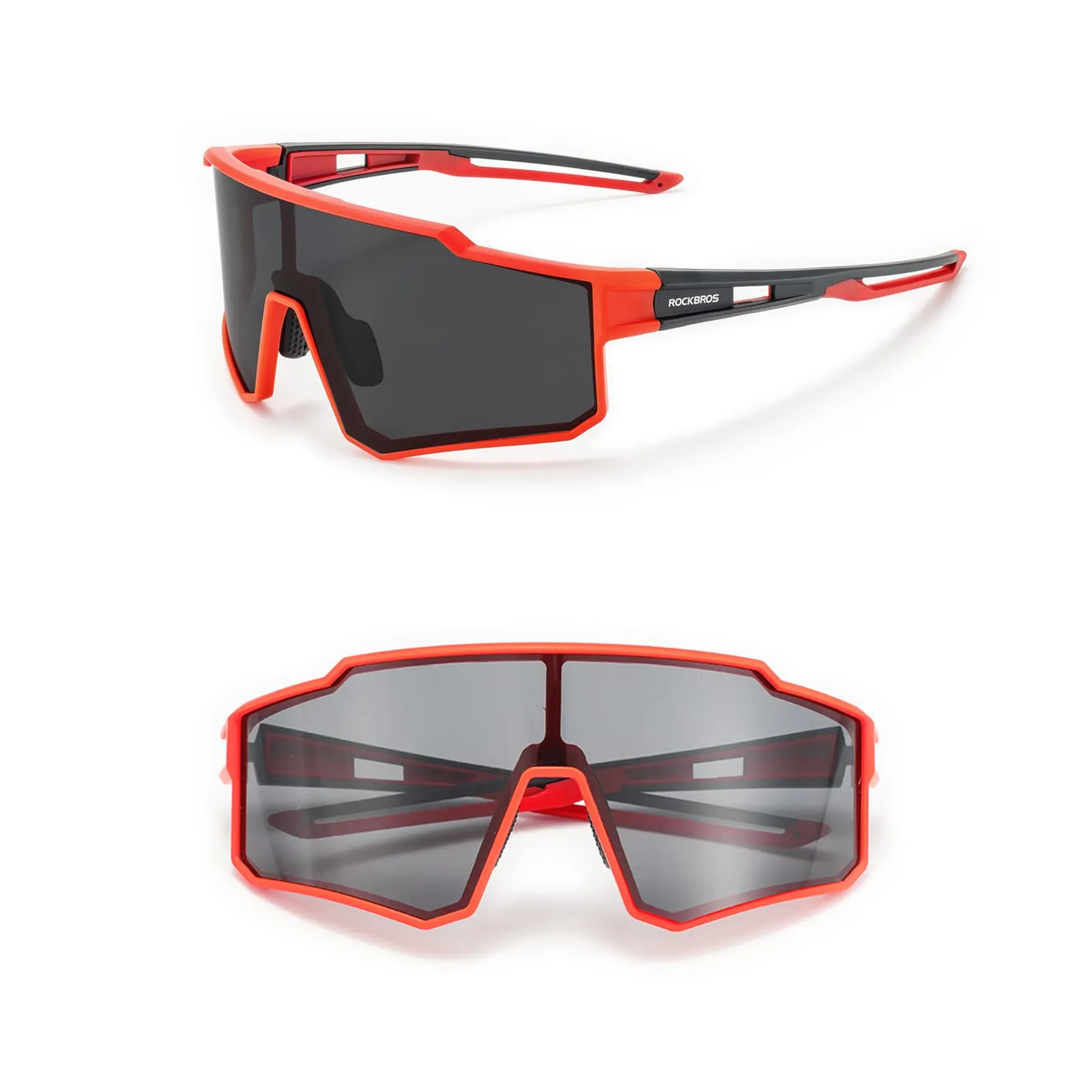 ROCKBROS Polarisiert Fahrradbrille Sport Sonnenbrille für Outdoorsport