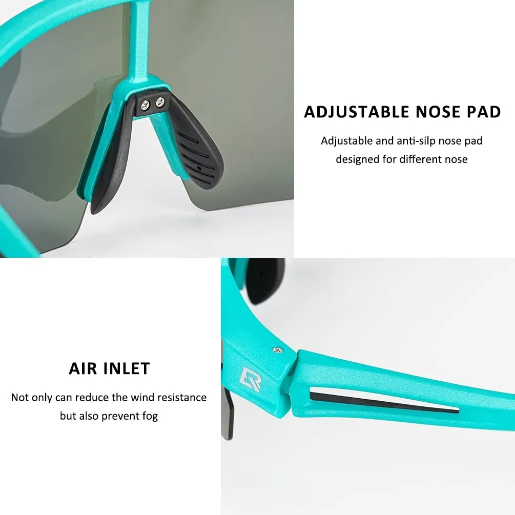 ROCKBROS-Ultralight Polarised Sports Sunglasses 22g