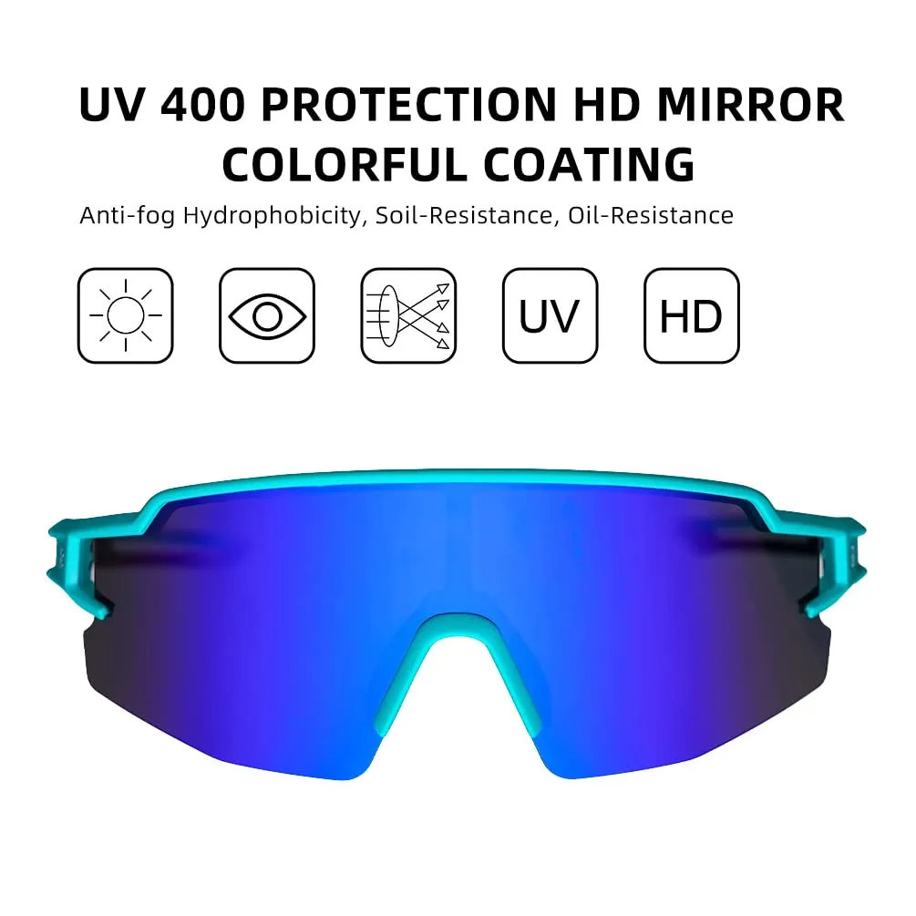 ROCKBROS-Ultralight Polarised Sports Sunglasses 22g