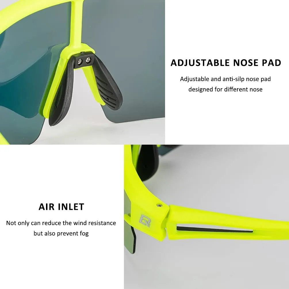 ROCKBROS-Ultralight Polarised Sports Sunglasses 22g