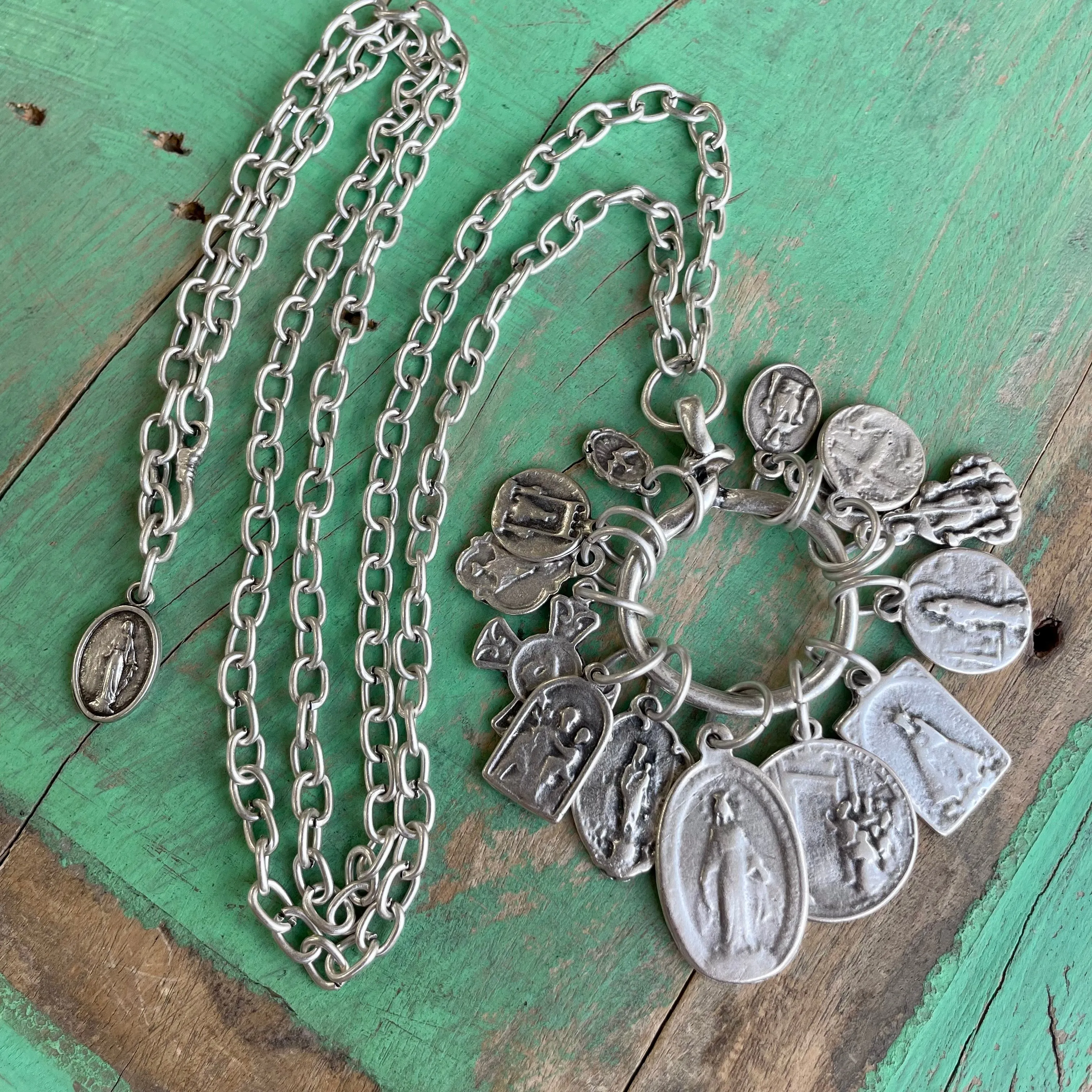 Saint Charm Necklaces