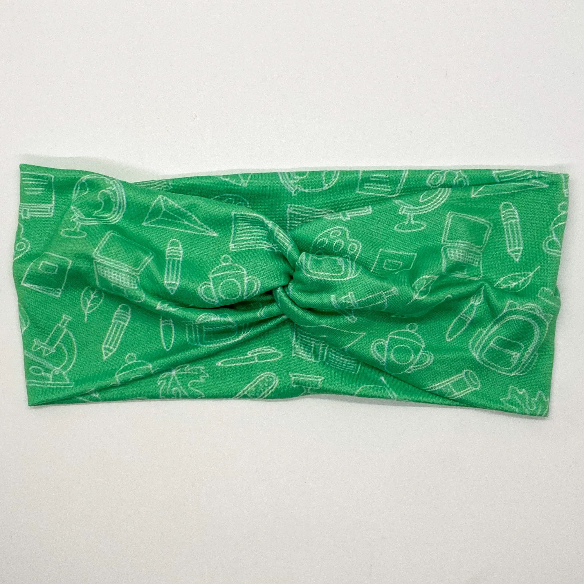 School Supplies Twist Headband