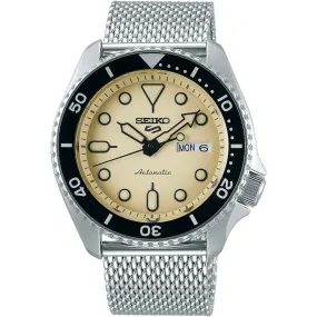 Seiko 5 Sports Gents Automatic Mesh Watch