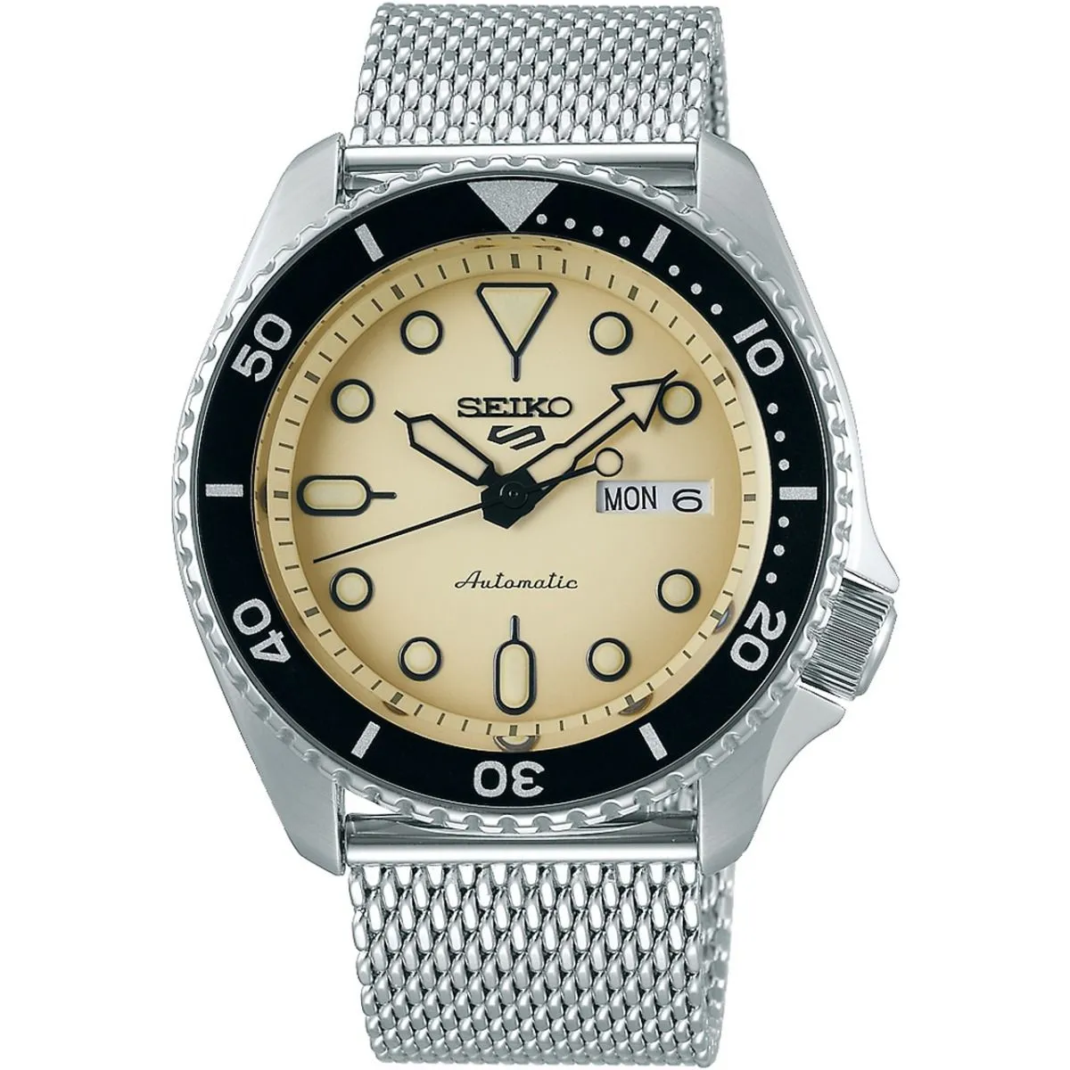 Seiko 5 Sports Gents Automatic Mesh Watch