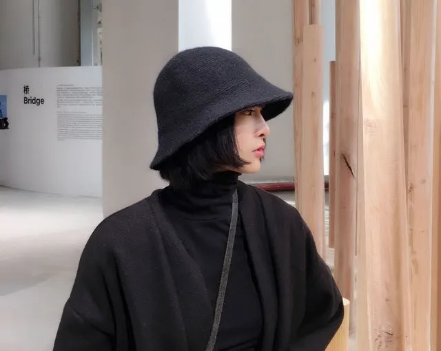 Sidiou Group New Spring Summer Keep Warm Casual Dome Vintage Kintting Korean Unisex Fashion Cap