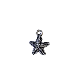 Silver Small Starfish Charm